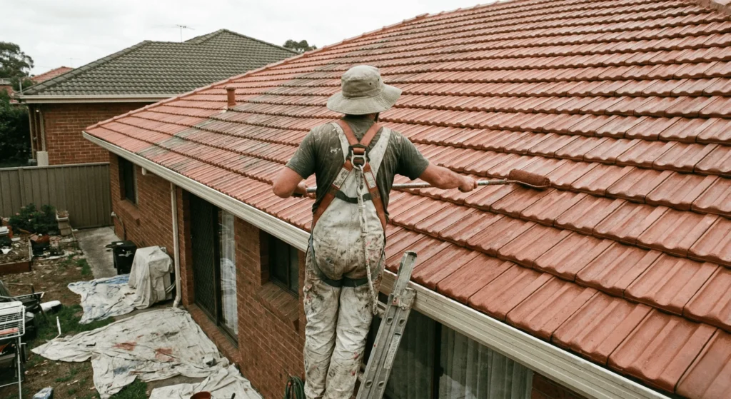 Roof Painting Sydney by Quality Painting Sydney