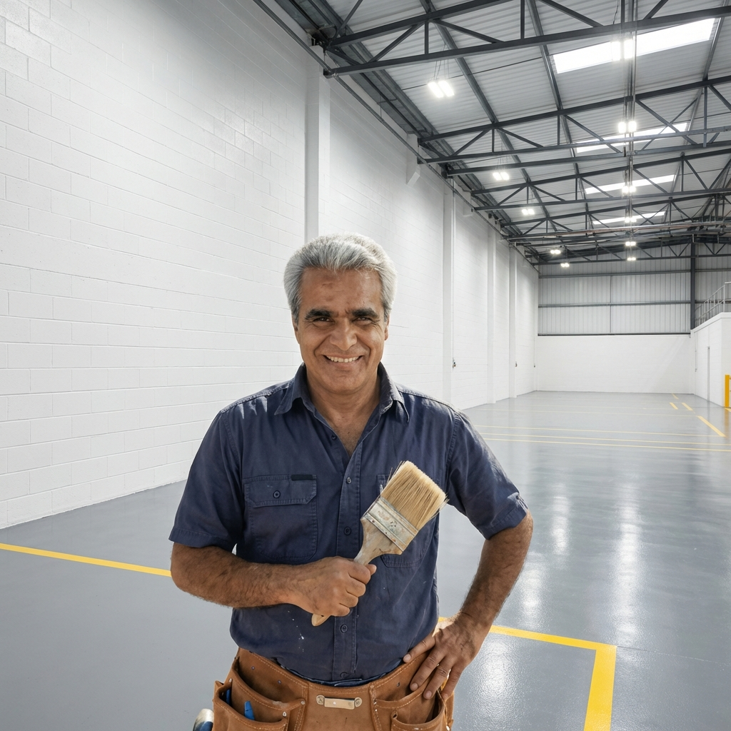 warehouse painting