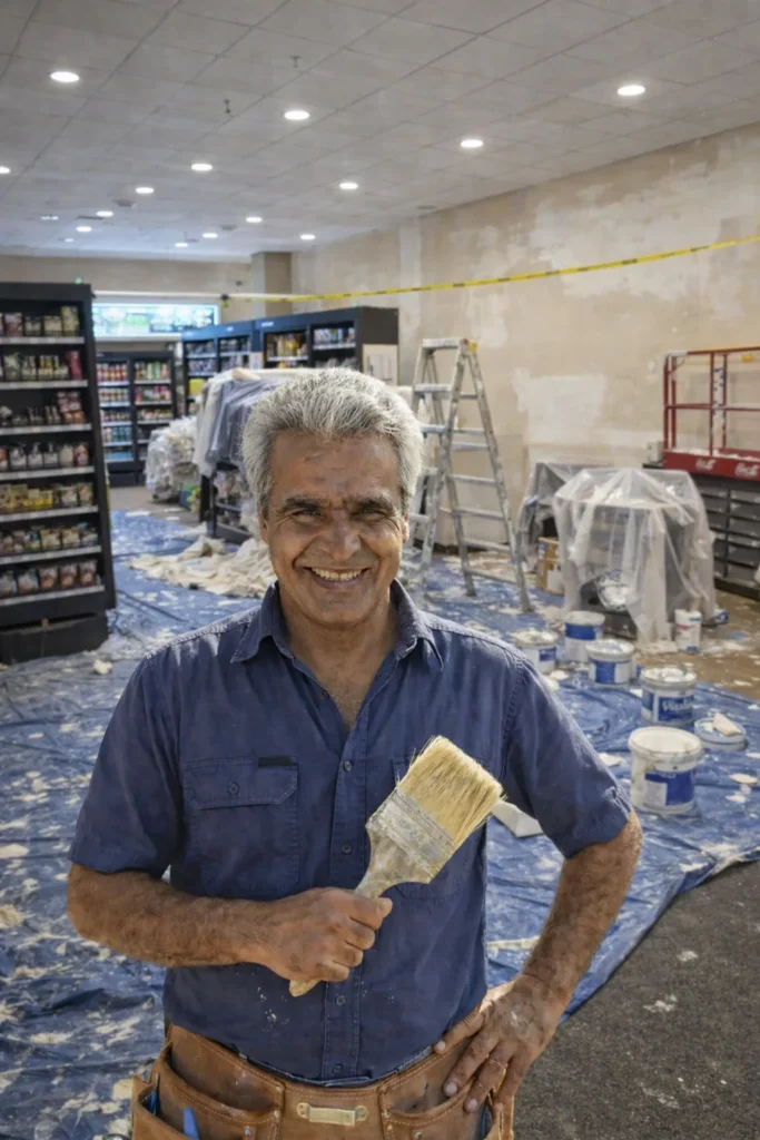 retail service painting