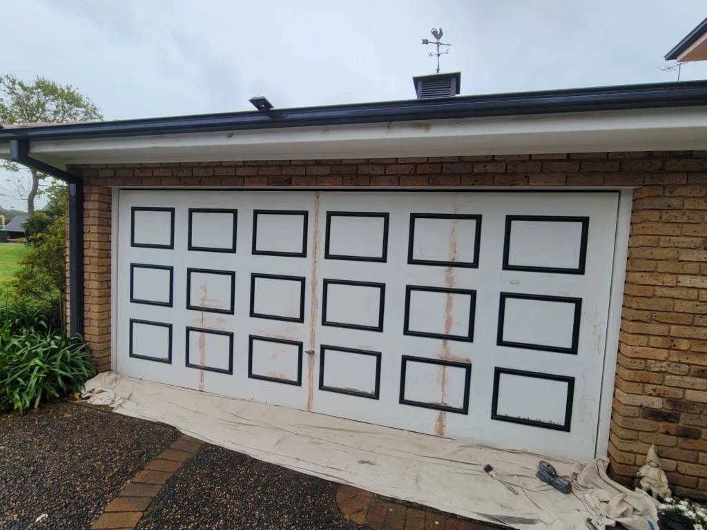 Garage Door Painting 1